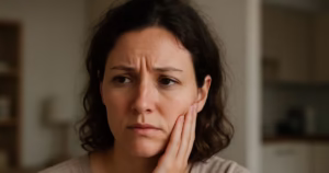 Pessoa com expressão de dúvida, ilustrando a incerteza sobre os sinais de que preciso de canal.